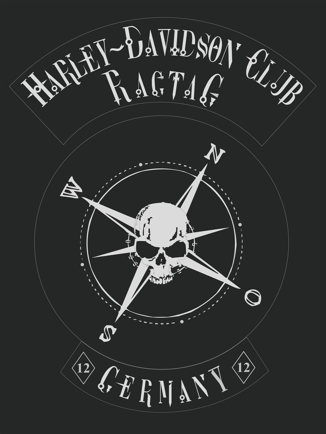 Harley Davidson Club RagTag Logo